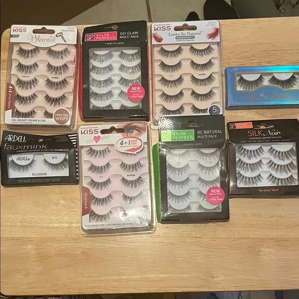 Ulta Beauty Assorted False Eyelashes Multi-Pack - Black